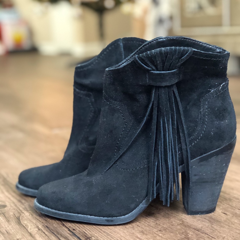 Jessica Simpson Black Booties size 7.5
